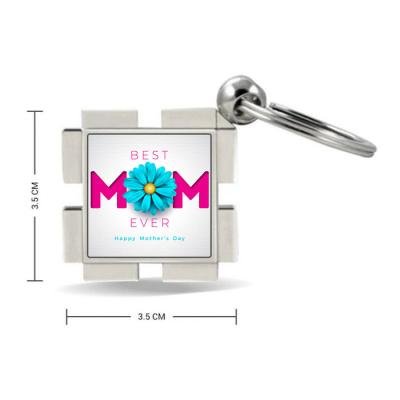 Best Mom Metal Keychain for Mom