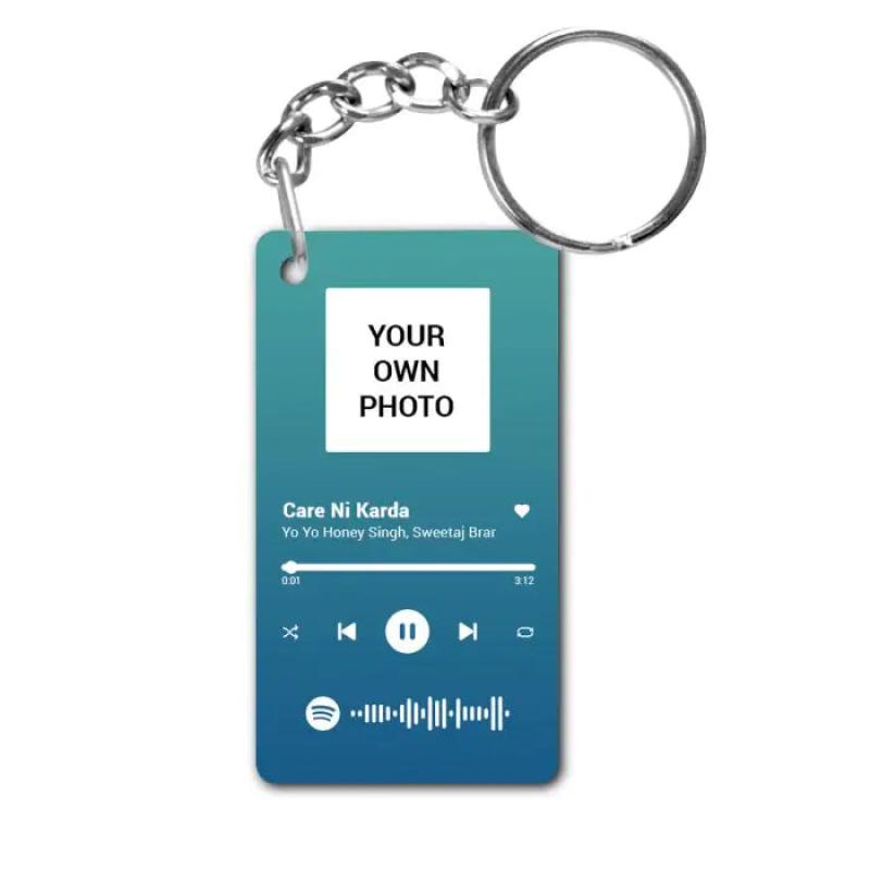 Personalised Spotify Keychain MDF