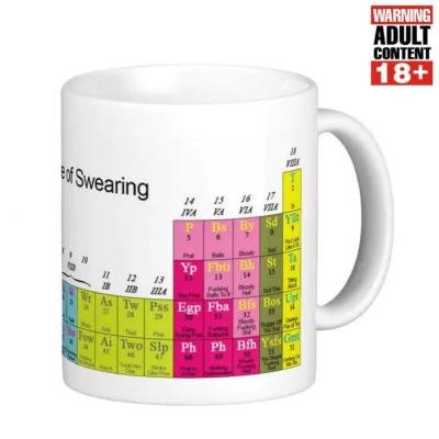 Periodic Table of Swearing Mug